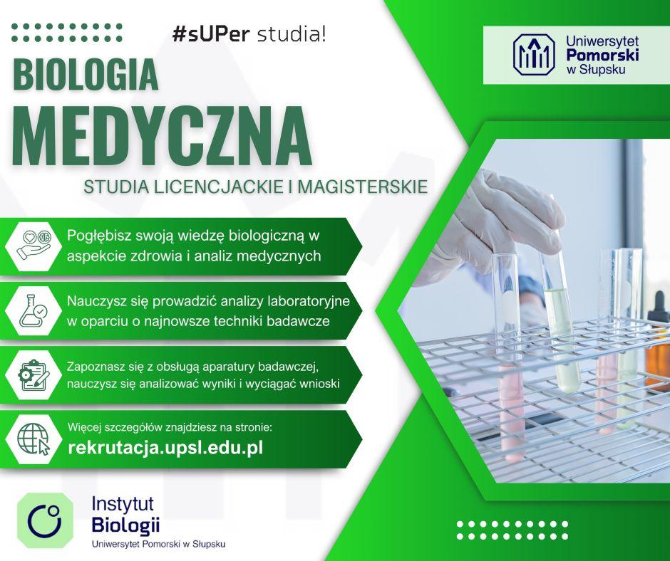 Studiuj Biologię w Uniwersytecie Pomorskim w Słupsku. Zapraszamy na studia stacjonarne i niestacjonarne.
