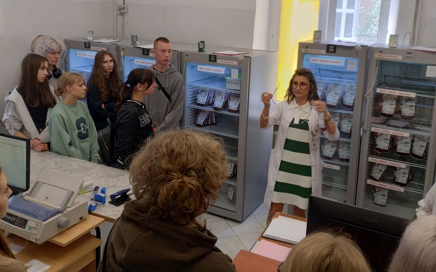 Warsztaty „Metody preparatyki oraz badanie krwi i jej składników”