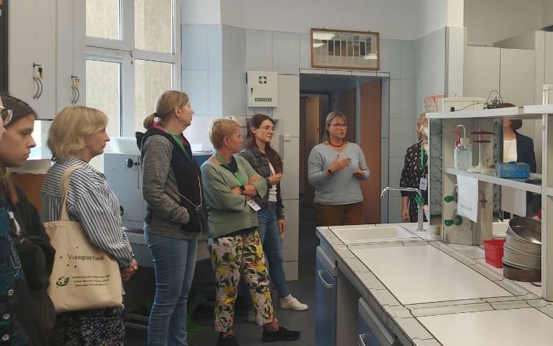 Wizyta uczestników Międzynarodowej Letniej Szkoły Naukowej w Instytucie Geografii Uniwersytetu Pomorskiego w Słupsku