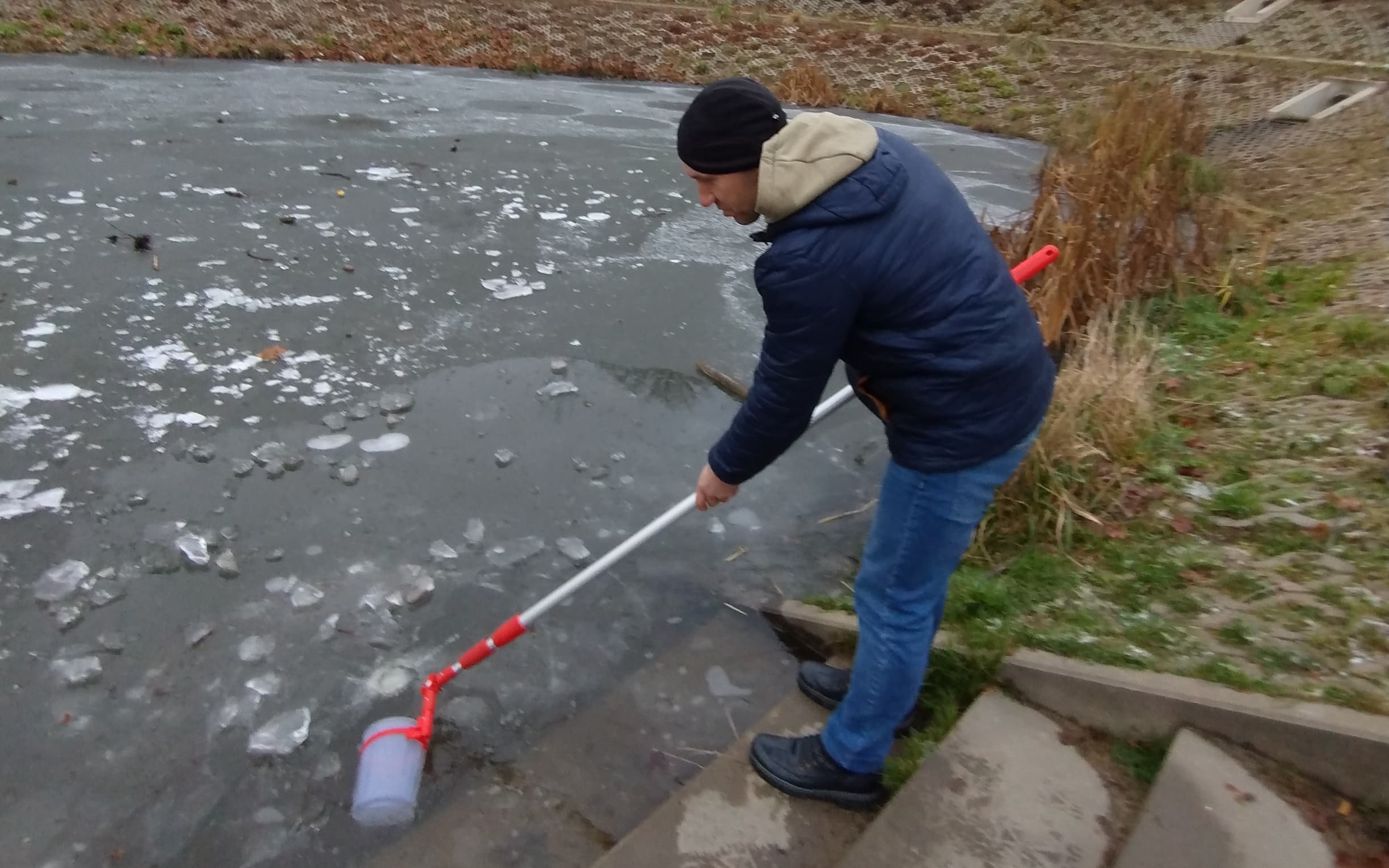 Badania zbiorników retencyjnych w Słupsku