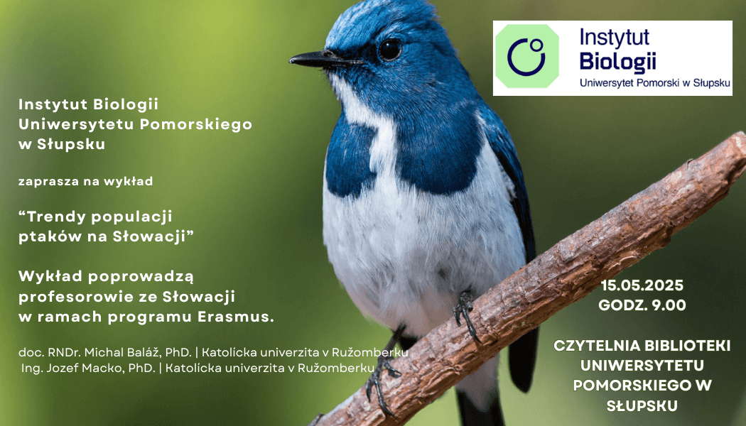 Zapraszamy na wyjątkowy wykład ornitologiczny!